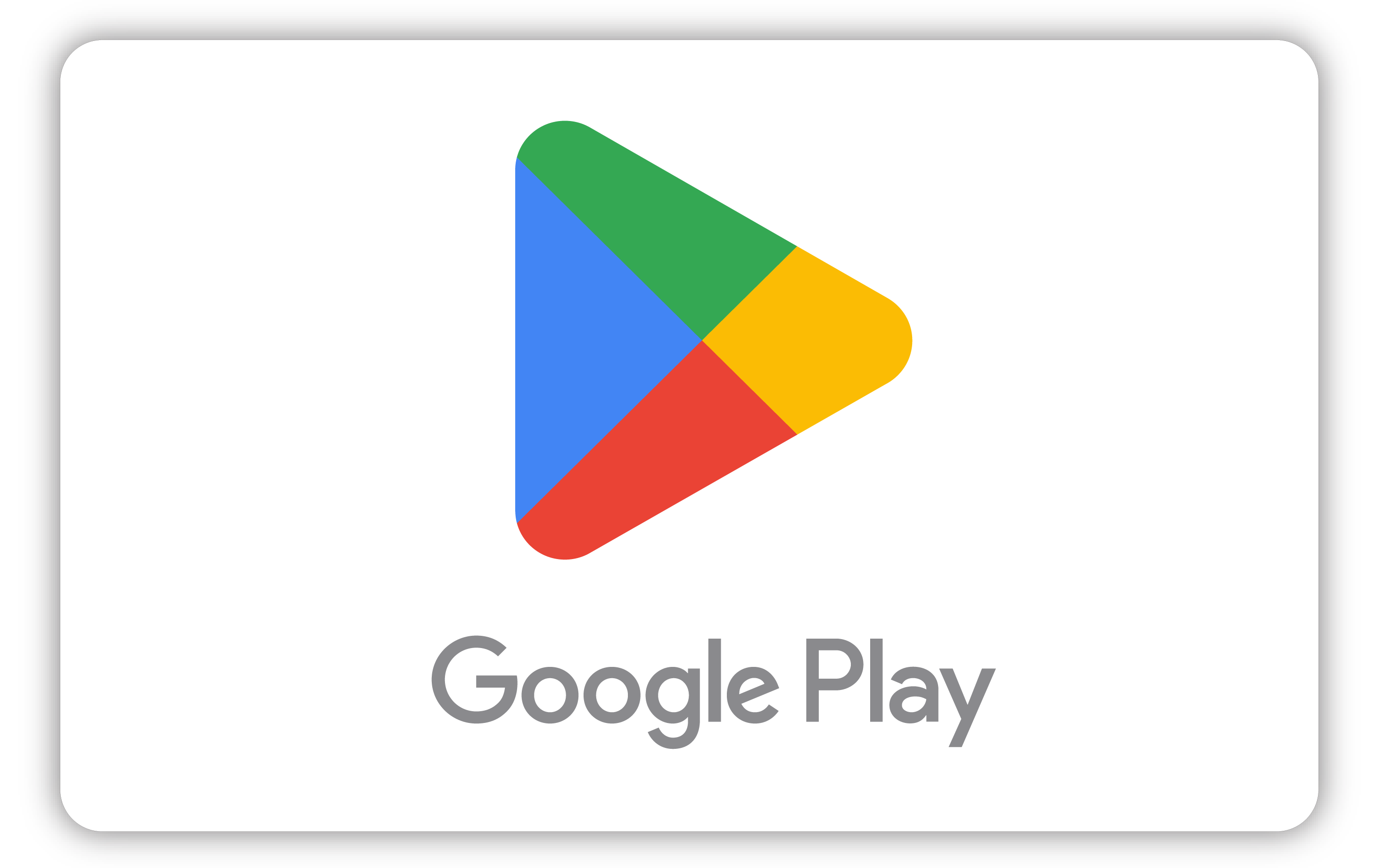 Gift Card Digital Google Play